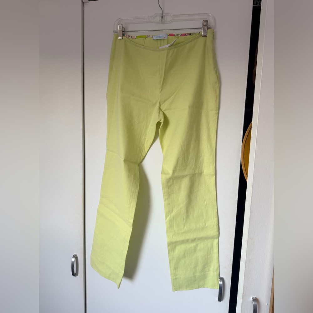 Emilio Pucci Light Green Pants